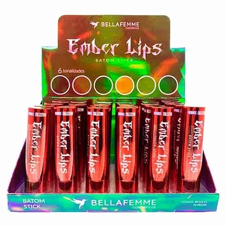 Batom Stick Ember Lips