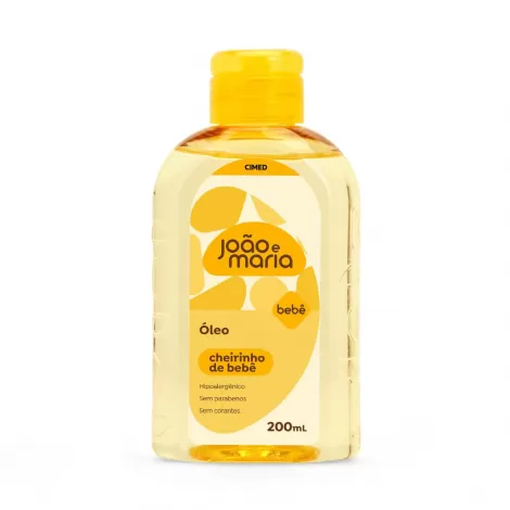 Óleo Corporal João e Maria Bebê 200ml
