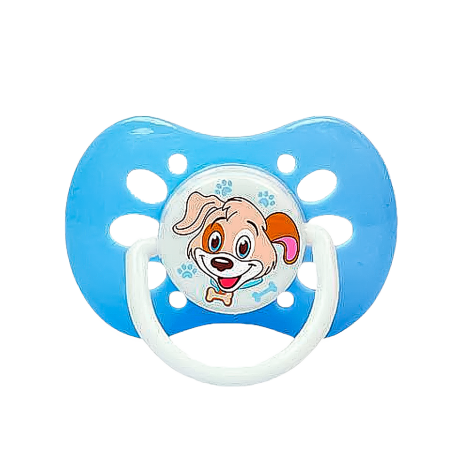 Petita Chupeta Ventilada Ortodôntica Duke Nº 1 ? Azul