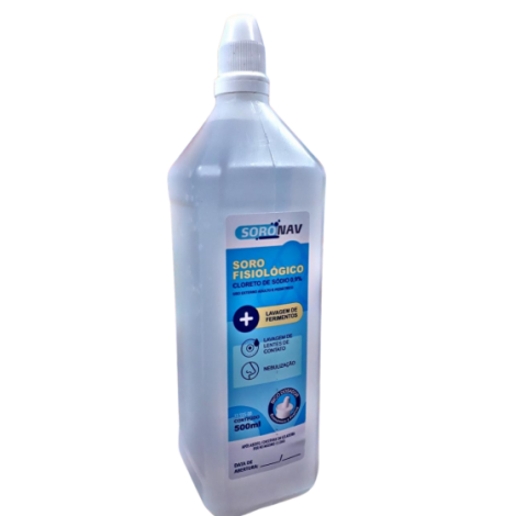Soro Fisiológico Soronav 0,9% 500ml ? Solução Estéril