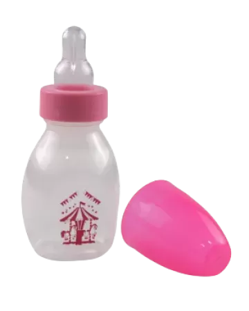 Mamadeira Anplas Cristal 60Ml -Rosa