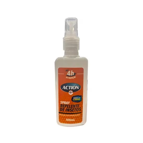 Repelente de Insetos Action com Icaridina 105ml - Spray Adulto