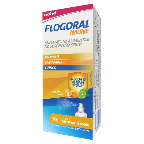 Flogoral Spray Imun Mel + Limão 30ml